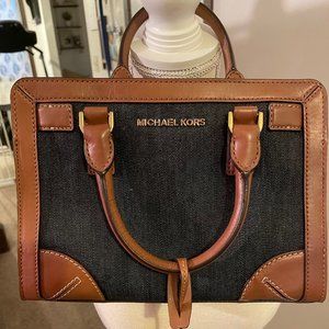 Michael Kors Hamilton Denim Purse